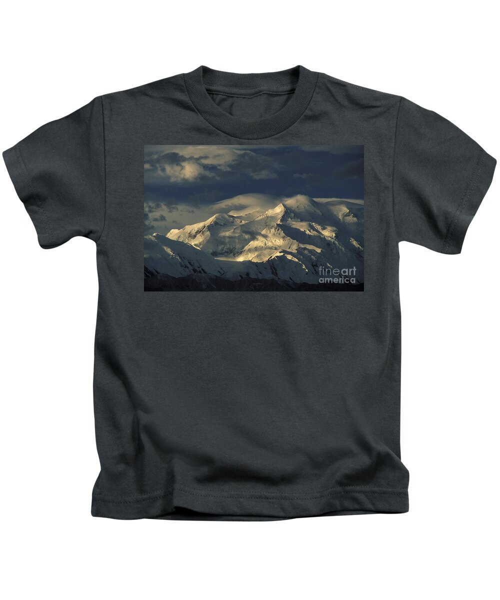 Landscape Kids T-Shirt featuring the photograph Mt. Mckinley #2 by Ron Sanford