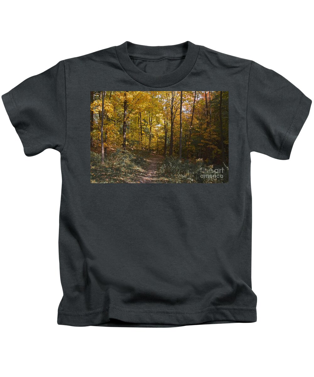 Path Kids T-Shirt featuring the photograph The Path #2 by William Norton