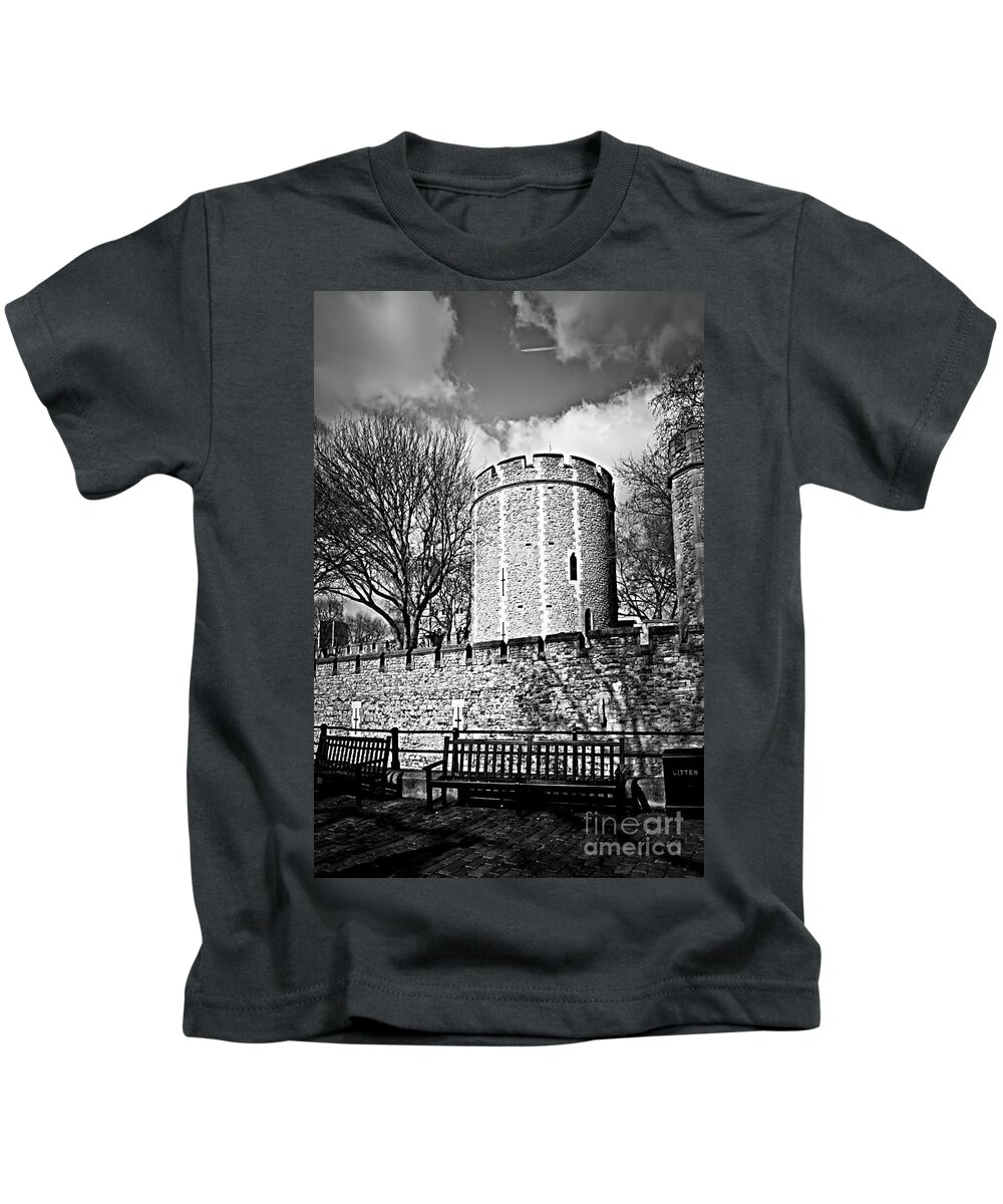 Tower Kids T-Shirt featuring the photograph Tower of London 4 by Elena Elisseeva