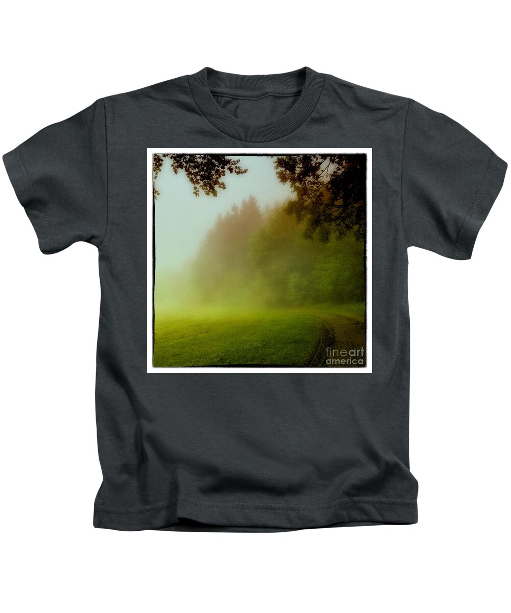 Romantic Kids T-Shirt featuring the photograph Romantic forest landscape #5 by Gina Koch