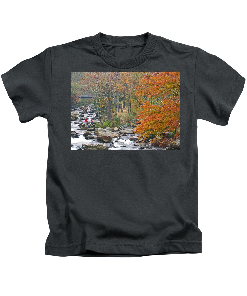 Fall Kids T-Shirt featuring the photograph Country Living by Robert McKinstry