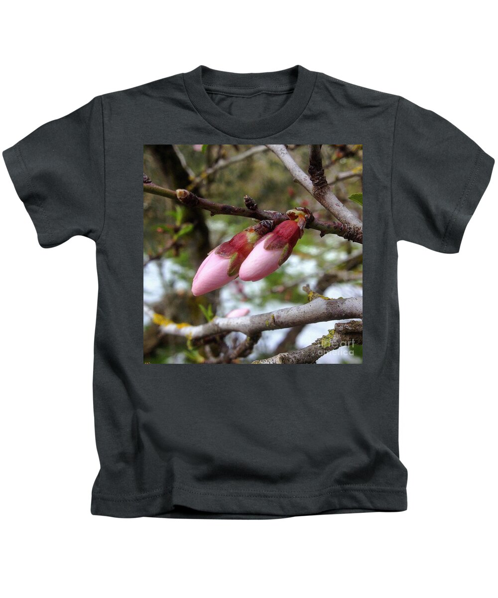 Flowers Kids T-Shirt featuring the photograph About to Flourish by Noa Yerushalmi