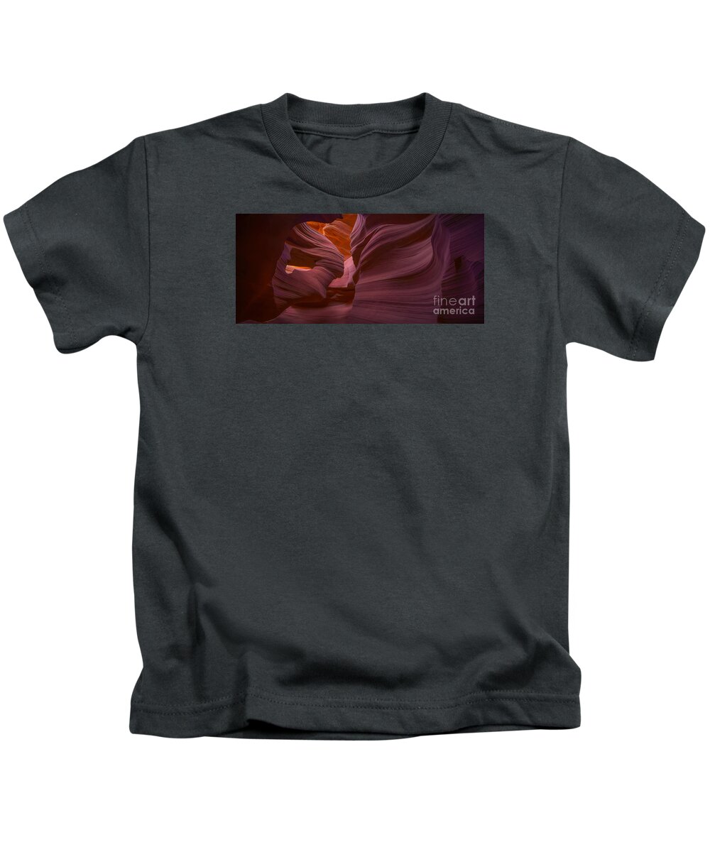 Alluring Beauty Kids T-Shirt featuring the photograph Alluring Beauty Panoramic by Marco Crupi
