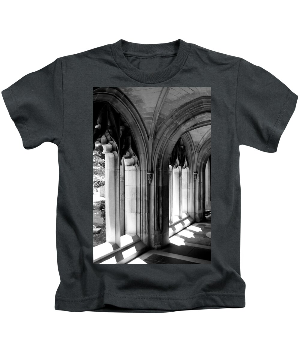 Mason Kids T-Shirt featuring the photograph Arches by Leeon Photo