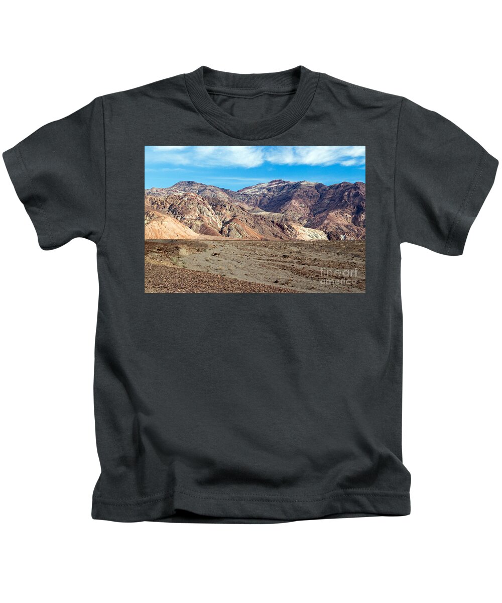 Afternoon Kids T-Shirt featuring the photograph Artist Drive Death Valley National Park by Fred Stearns