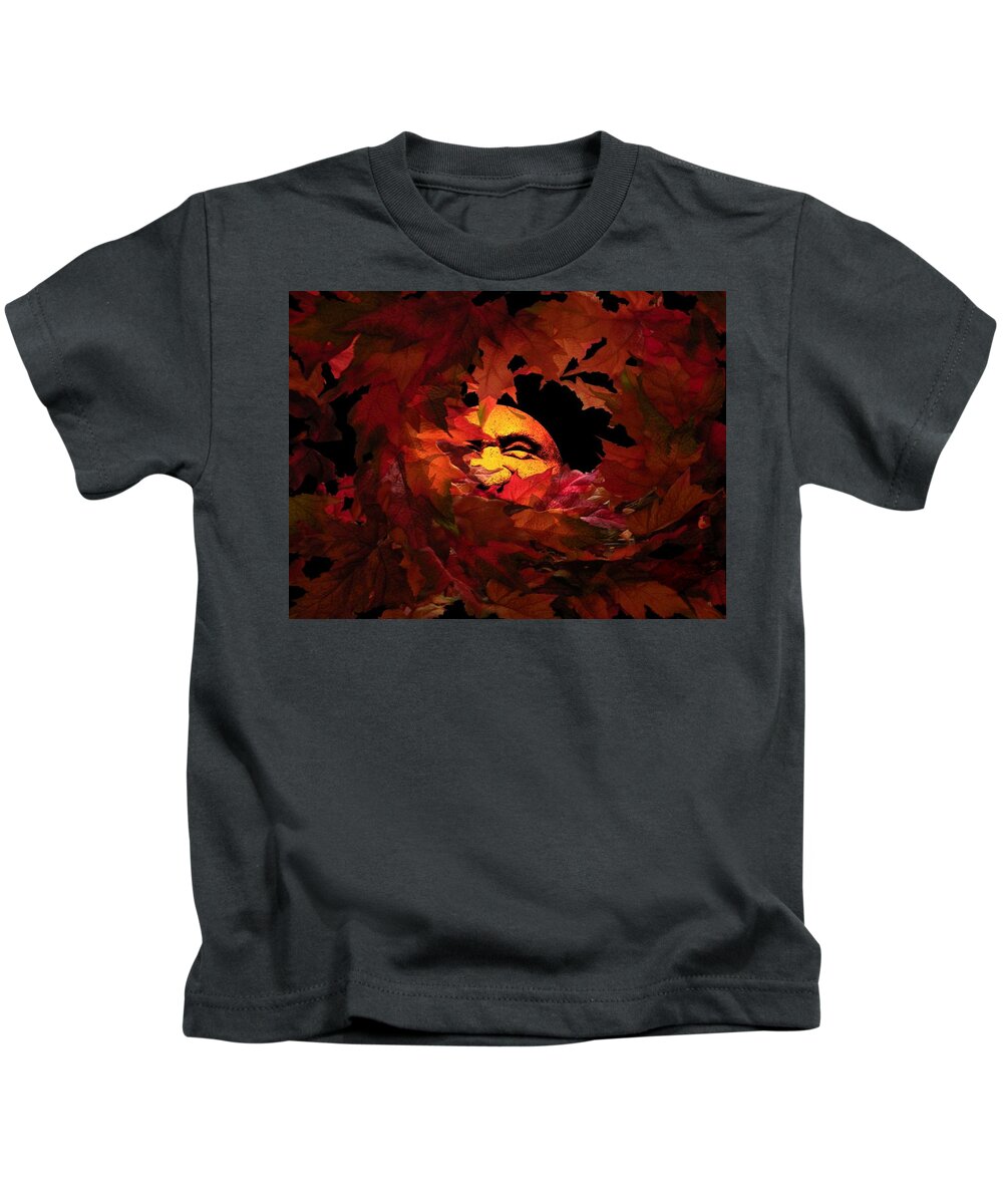 Autumn Kids T-Shirt featuring the photograph Autumn Sun by Micki Findlay