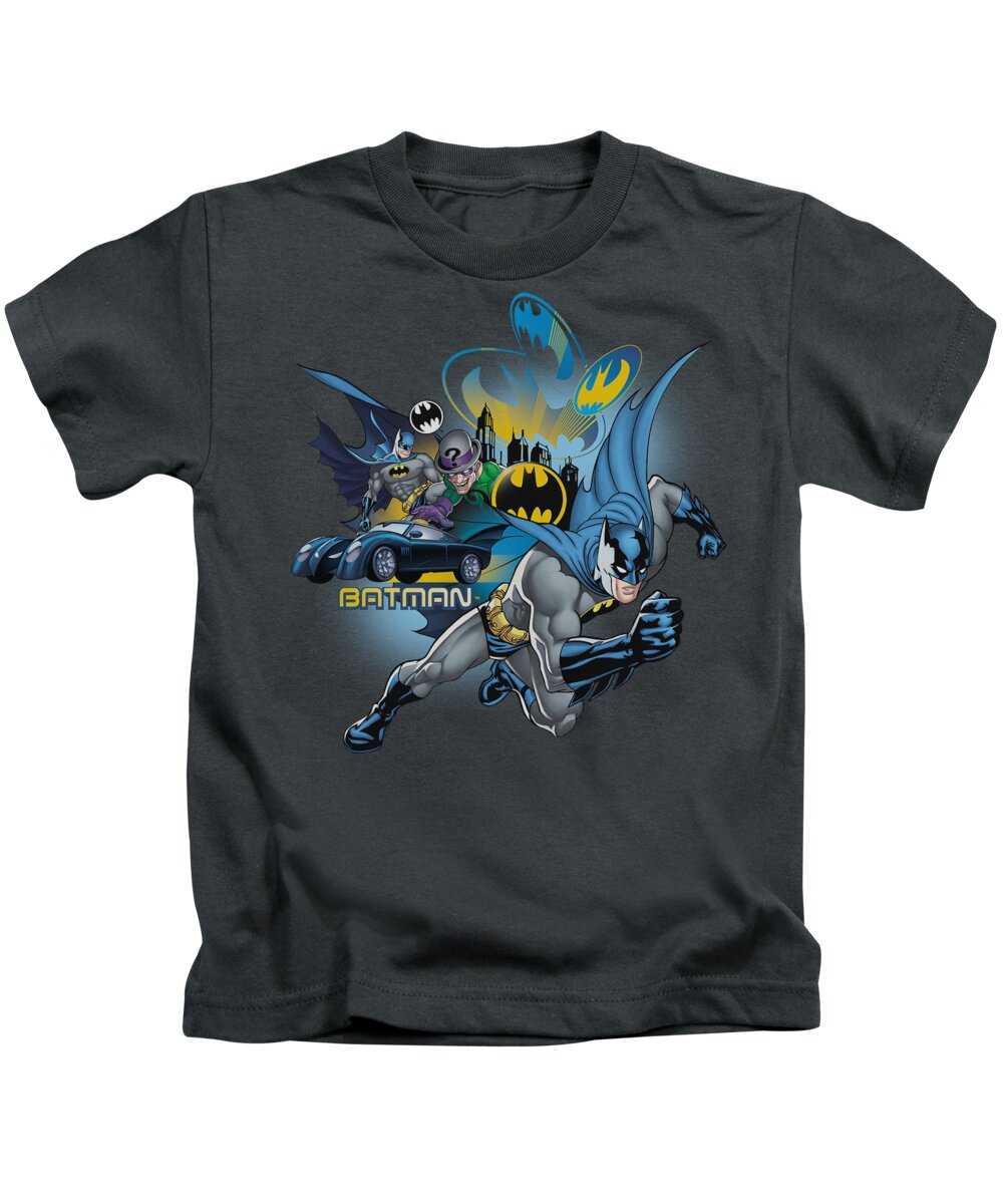 Batman Kids T-Shirt featuring the digital art Batman - Call Of Duty by Brand A