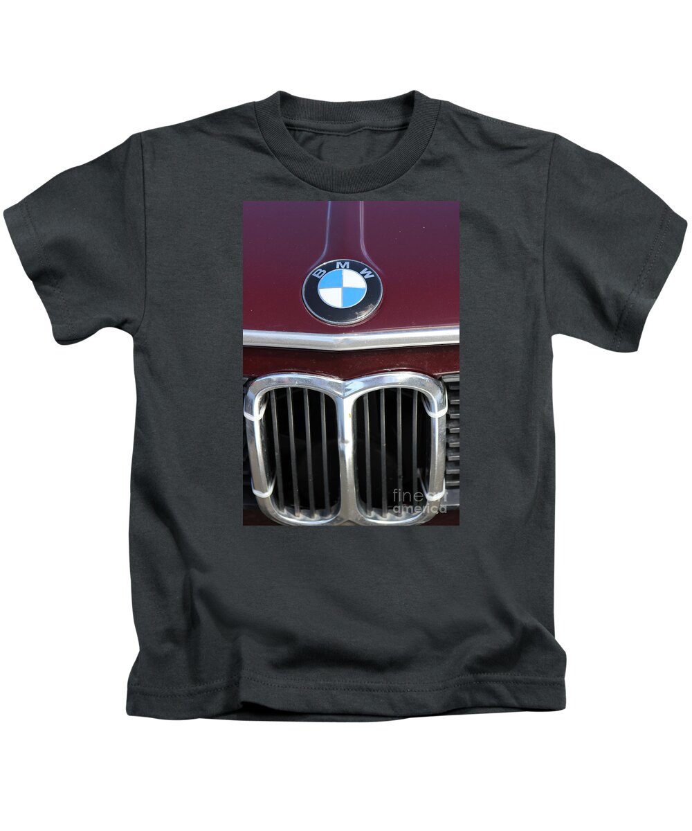 Bmw Kids T-Shirt featuring the photograph BMW Vintage by Alice Terrill