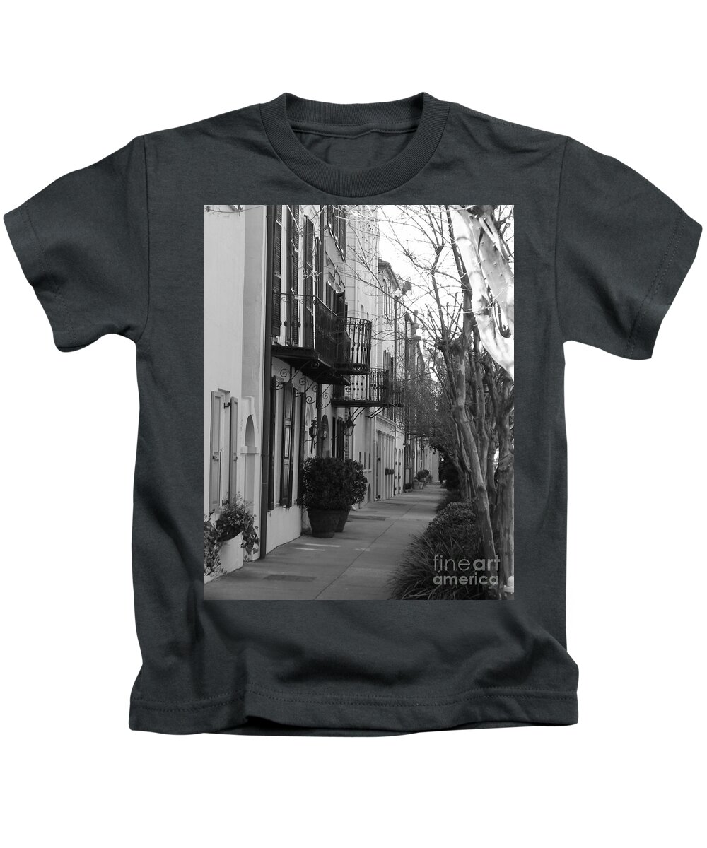 Charleston Kids T-Shirt featuring the photograph Charleston #4 by Buddy Morrison