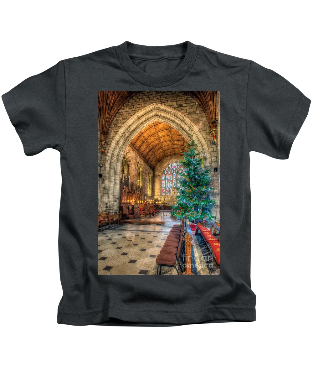 Christmas Kids T-Shirt featuring the photograph Christmas Tree by Adrian Evans