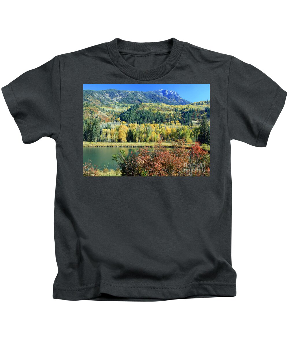 Scenic Kids T-Shirt featuring the photograph Colorado Colors by Bob Hislop