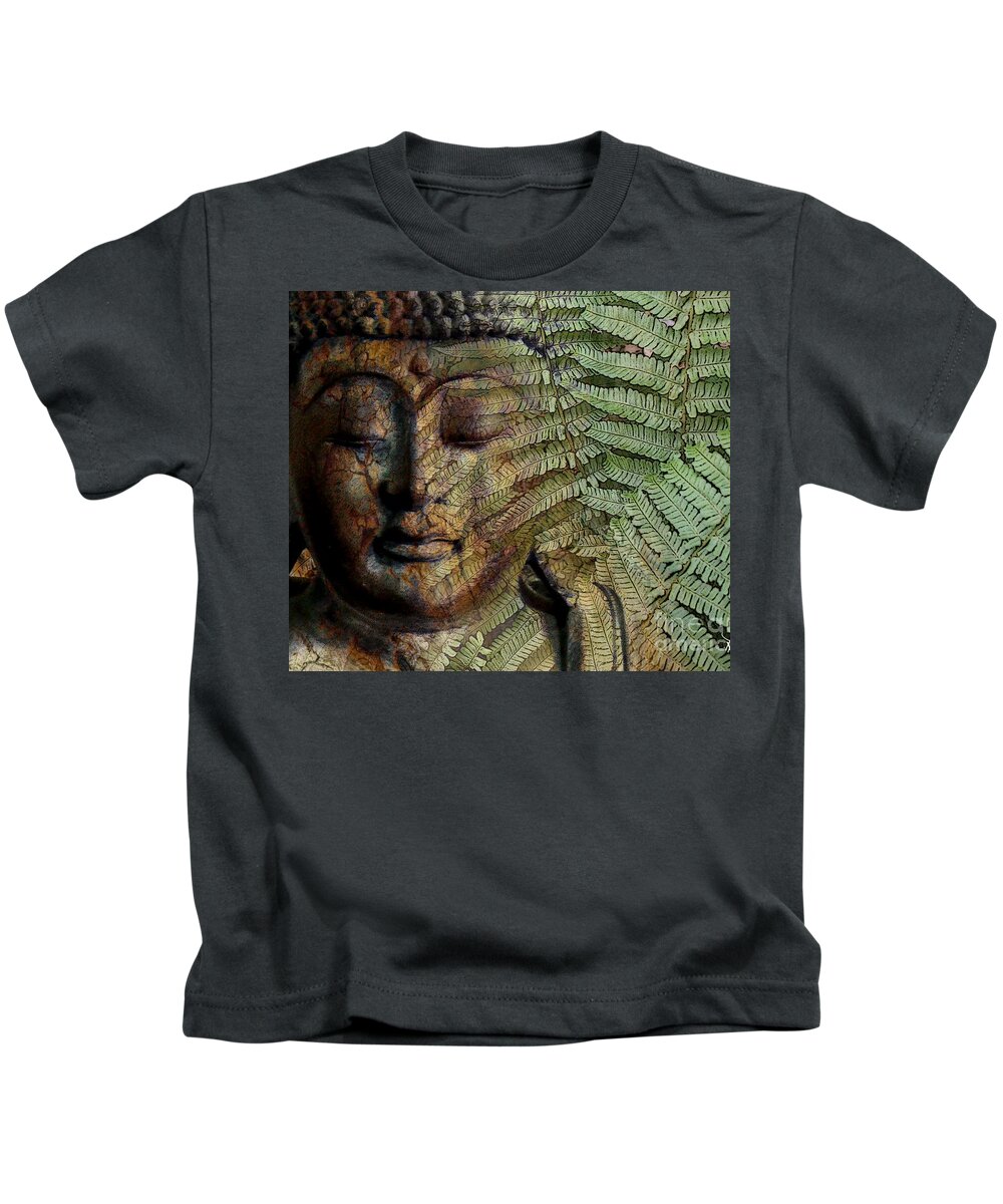 Buddha Art Kids T-Shirt featuring the photograph Convergence of Thought by Christopher Beikmann
