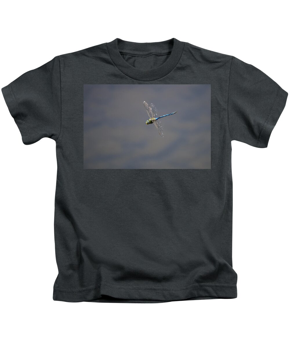 Dragonfly Kids T-Shirt featuring the photograph Dragonfly by Paulo Goncalves