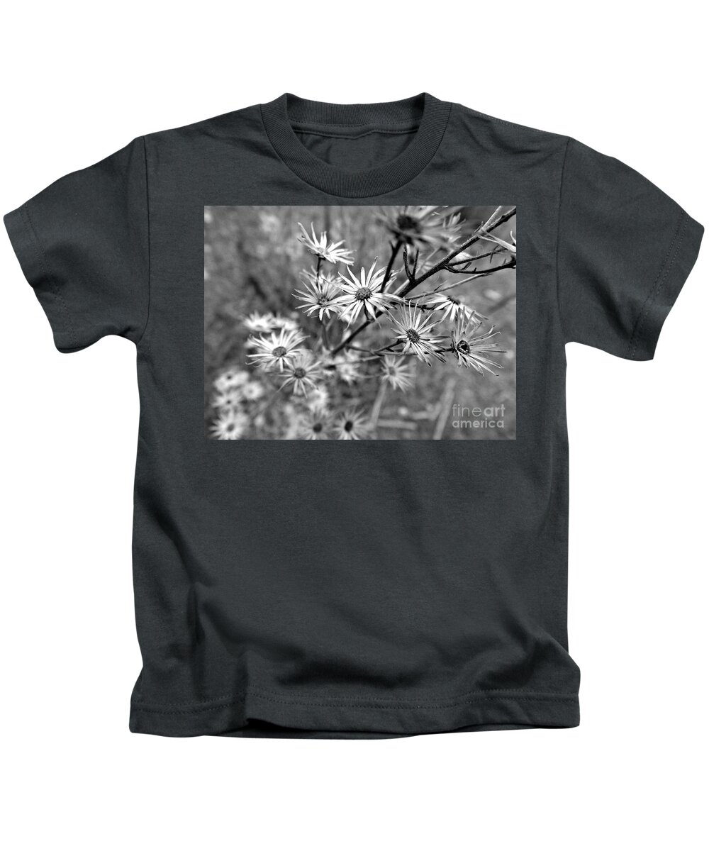 Flowers Kids T-Shirt featuring the photograph Dried out Perfection by Clare Bevan