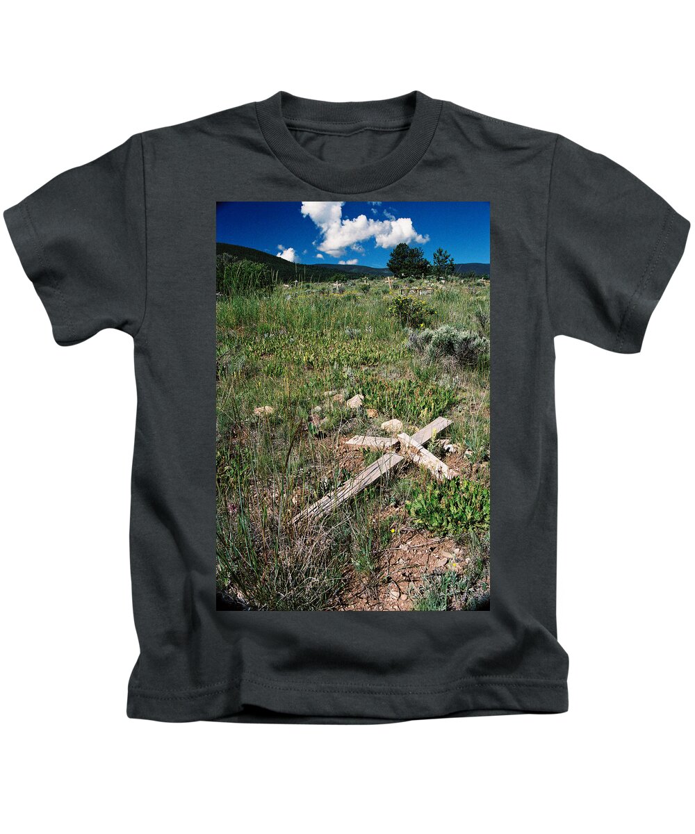 Elizabeth Town Kids T-Shirt featuring the photograph E Town Cemetery by Ron Weathers