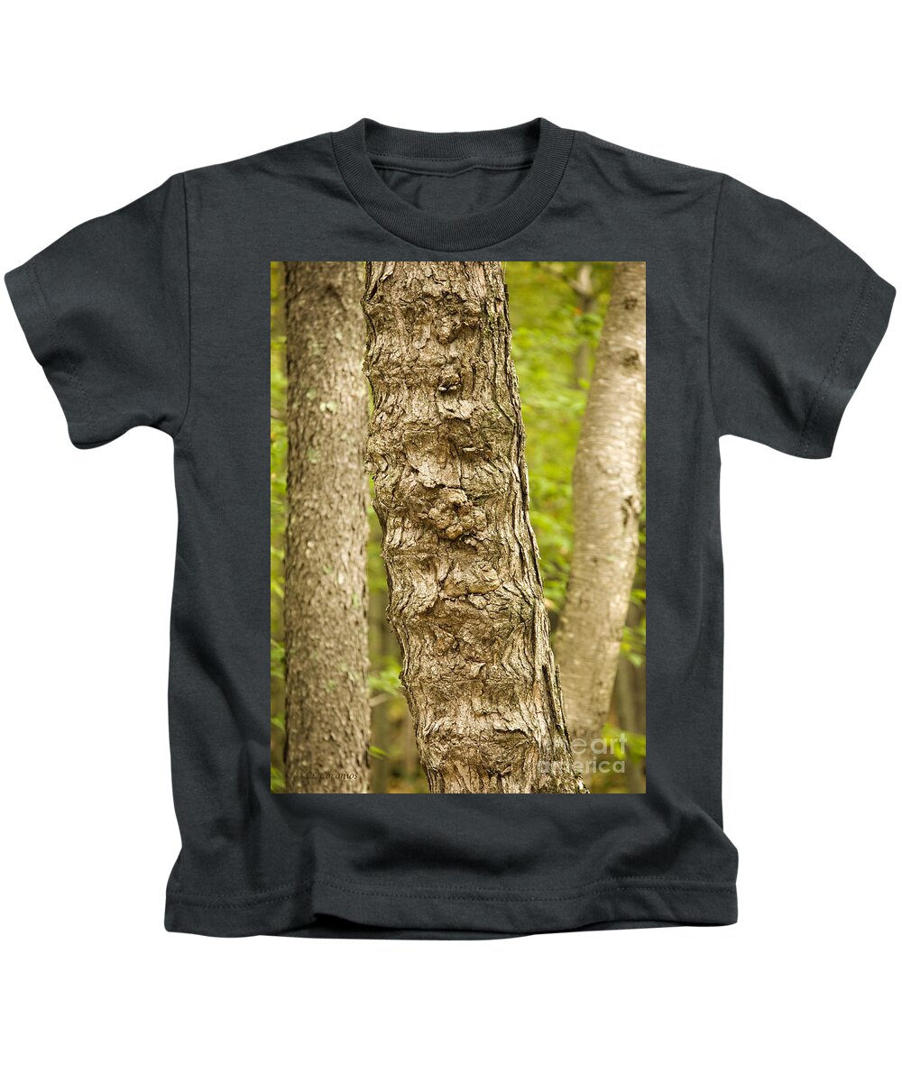 Tree Kids T-Shirt featuring the photograph Fluted Tree by Carol Lynn Coronios