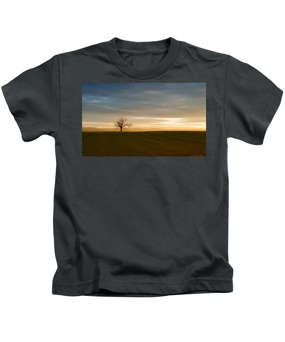Farm Kids T-Shirt featuring the photograph Single Joy by Miguel Winterpacht