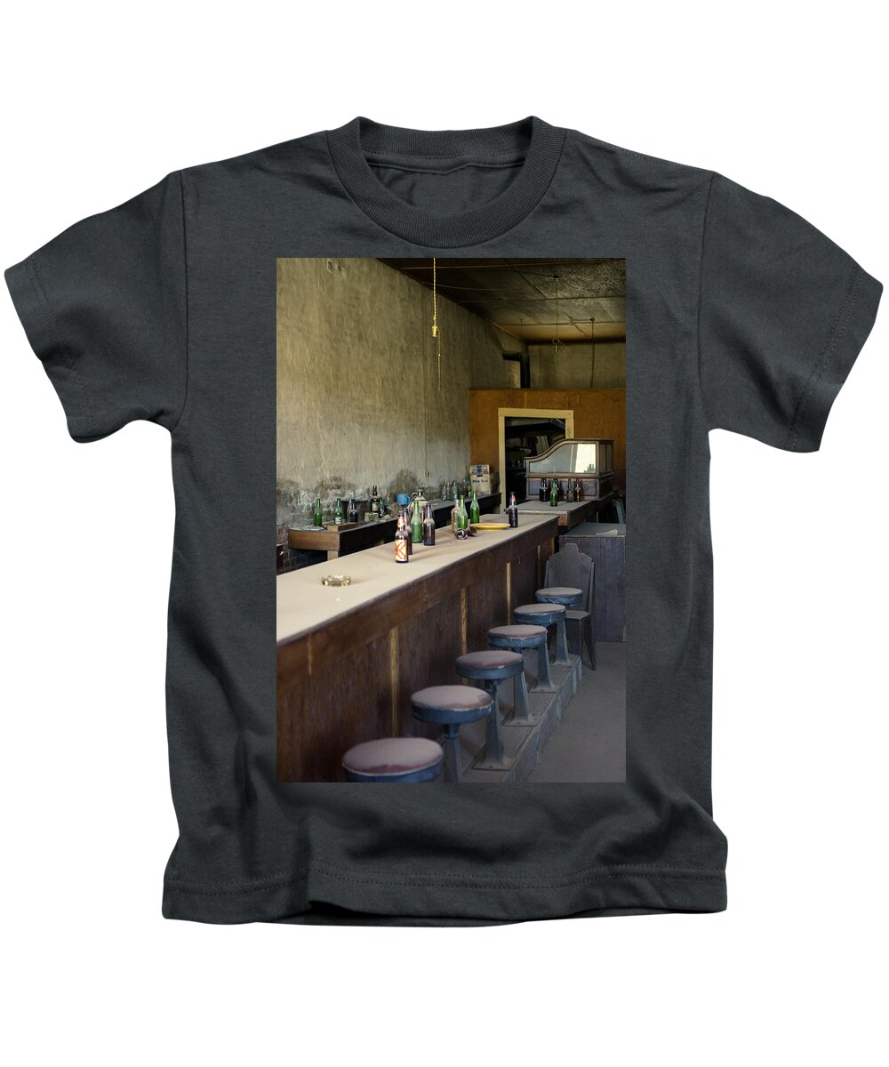 Bar Kids T-Shirt featuring the photograph Ghost Town Saloon by Bryant Coffey