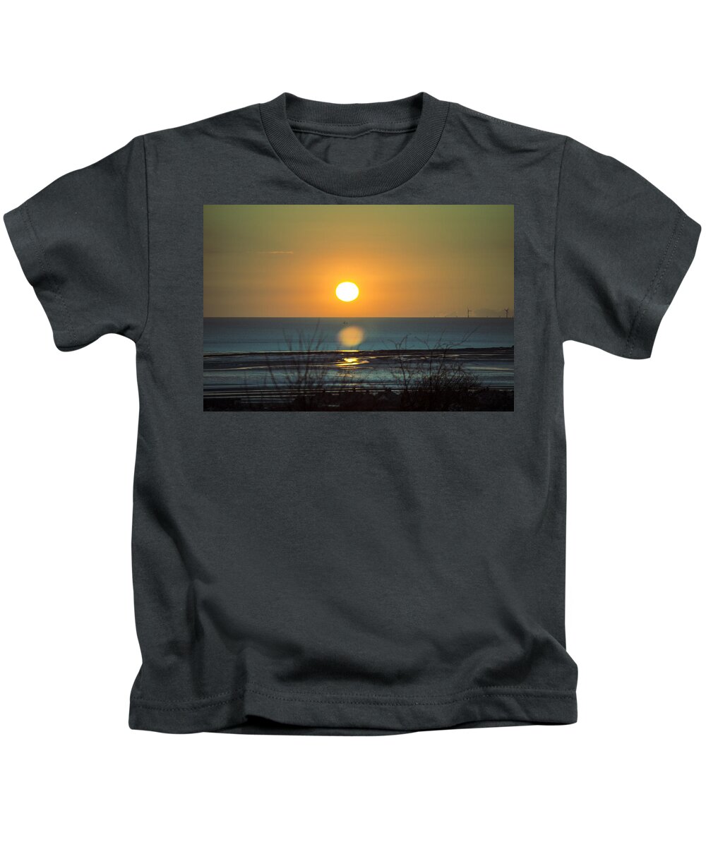 Golden Kids T-Shirt featuring the photograph Golden Orb by Spikey Mouse Photography