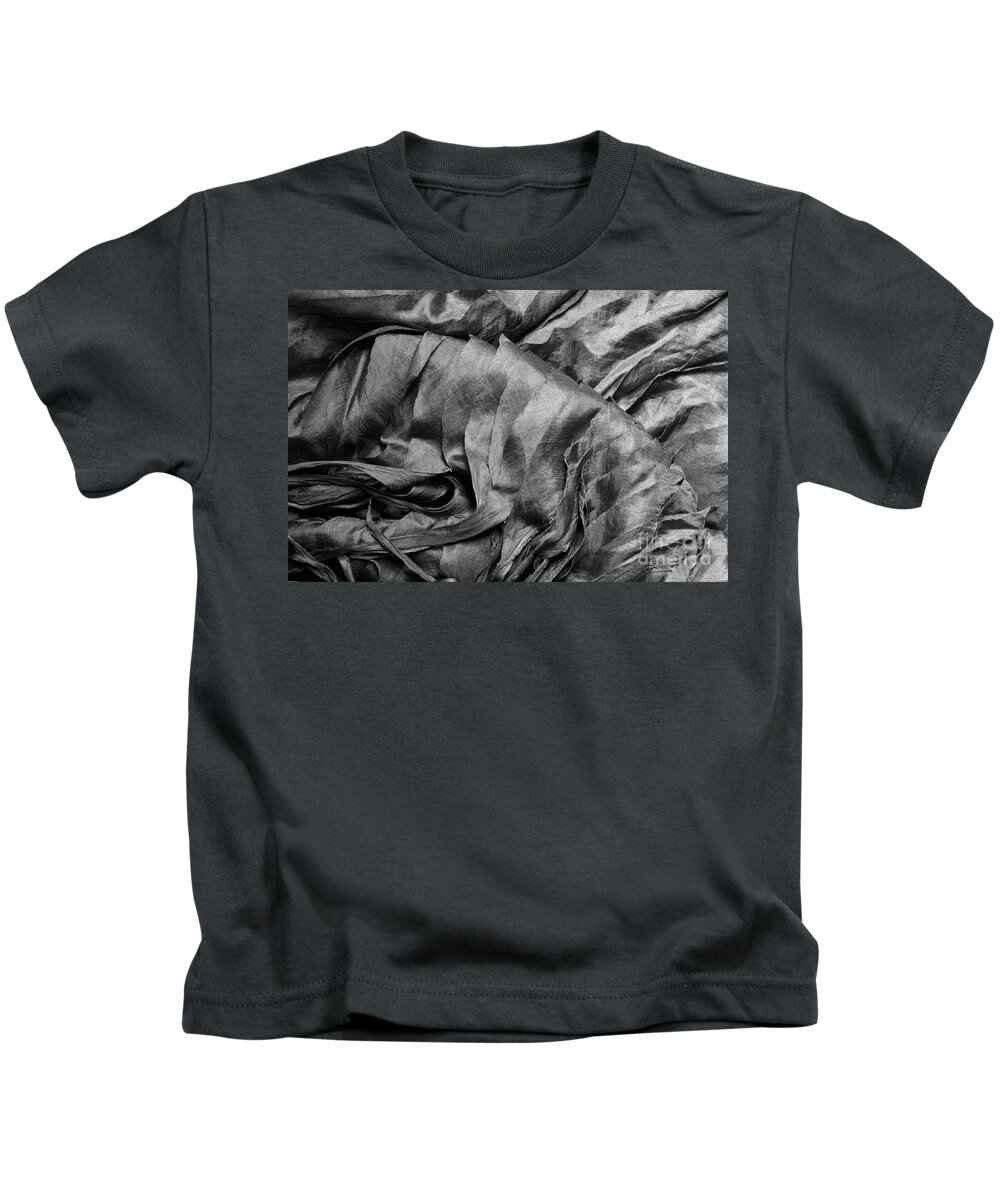 Cambodian Kids T-Shirt featuring the photograph Gray Silk 01 by Rick Piper Photography