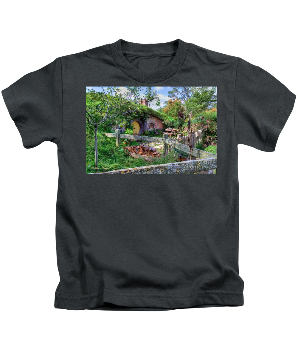 Alexander's Farm Kids T-Shirt featuring the photograph Hobbit Hole 7 by Sue Karski