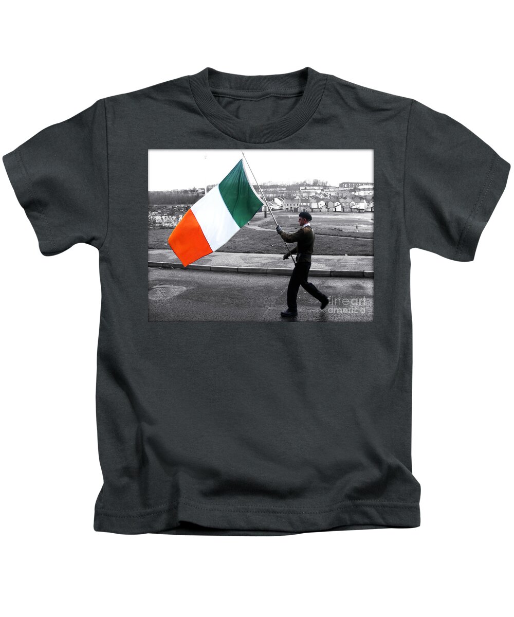 Ireland Kids T-Shirt featuring the photograph Identity by Nina Ficur Feenan