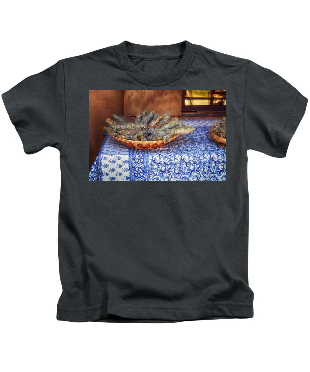 Native Kids T-Shirt featuring the photograph Incense by Nikolyn McDonald