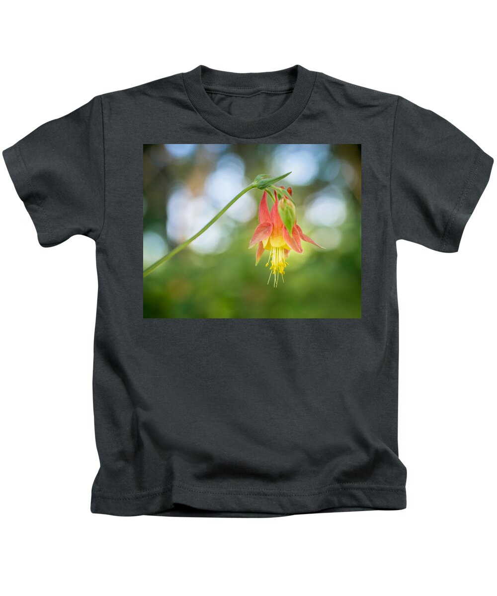 Wildflower Kids T-Shirt featuring the photograph Japanese Lantern by Bill Pevlor