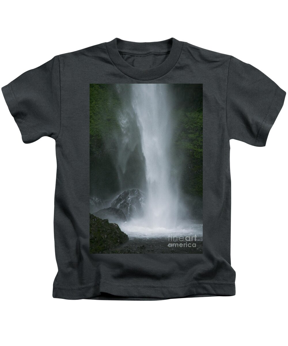 Waterfall Kids T-Shirt featuring the photograph Latourelle Falls 5 by Rich Collins
