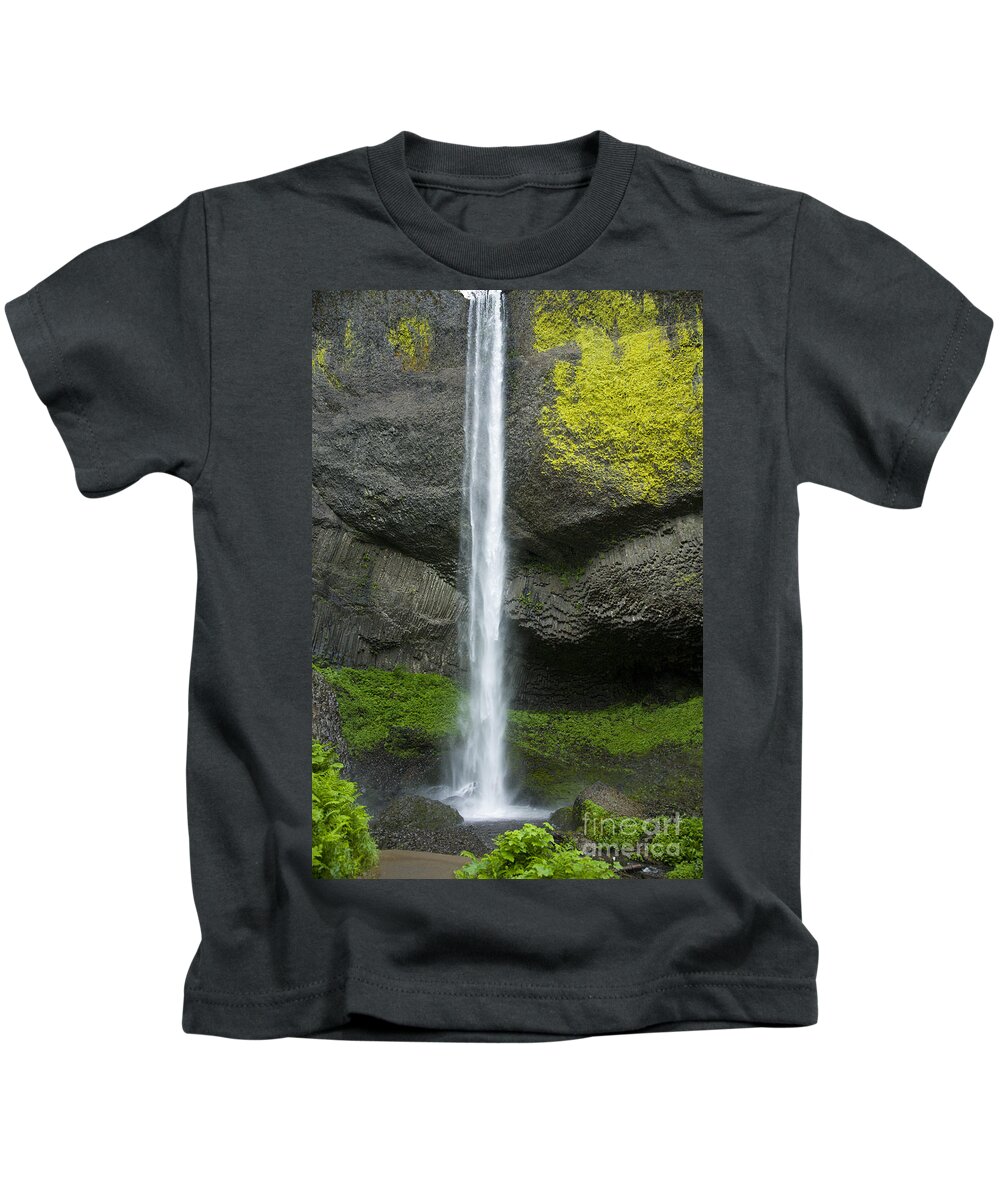 Waterfall Kids T-Shirt featuring the photograph Latourelle Falls by Rich Collins