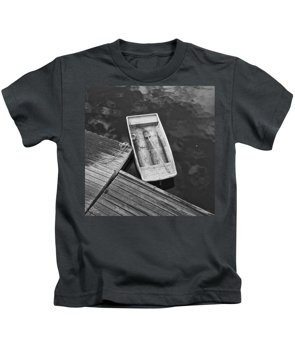 Boat Kids T-Shirt featuring the photograph Lobster Boat - Perkins Cove - Maine by Steven Ralser
