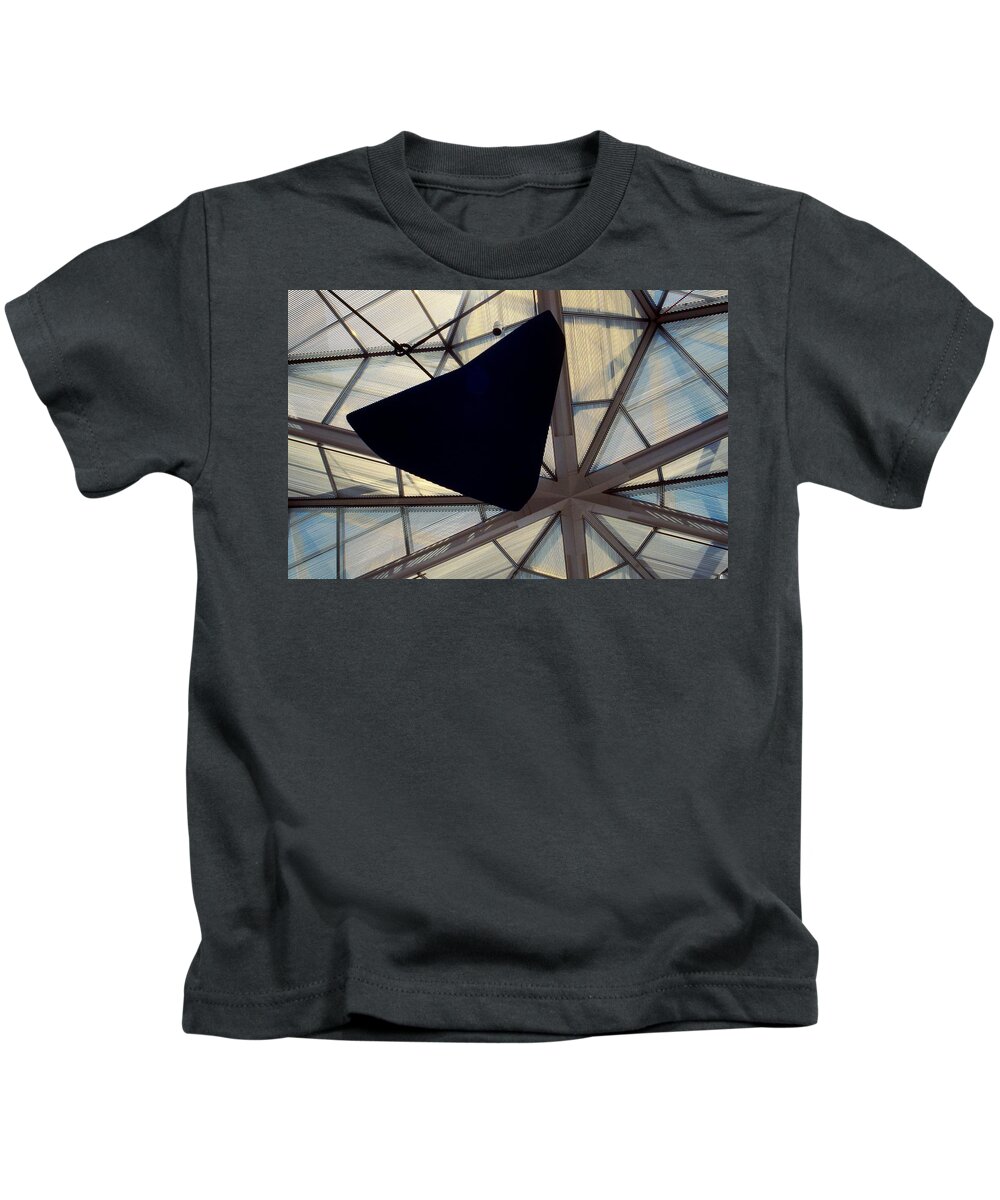 Washington Kids T-Shirt featuring the photograph Looking Up at the East Wing by Stuart Litoff