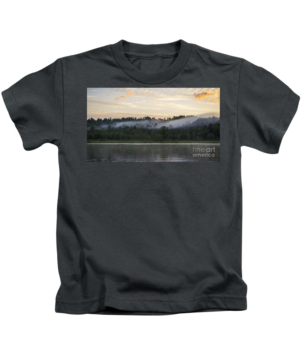 Maine Kids T-Shirt featuring the photograph Maine Sunrise by Steven Ralser