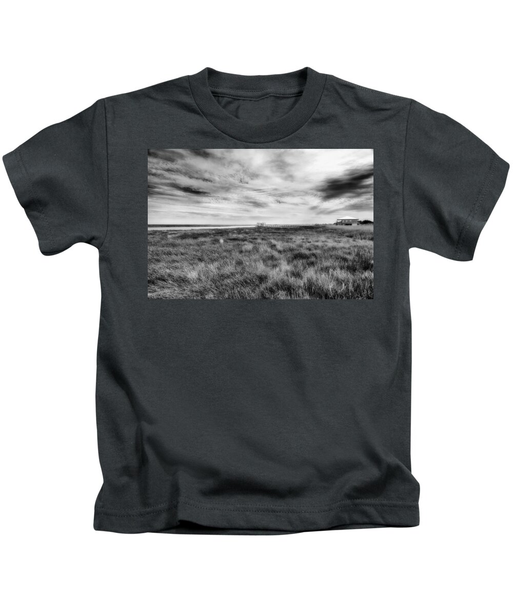 Gulf Of Mexico Kids T-Shirt featuring the photograph Marsh Life by Raul Rodriguez