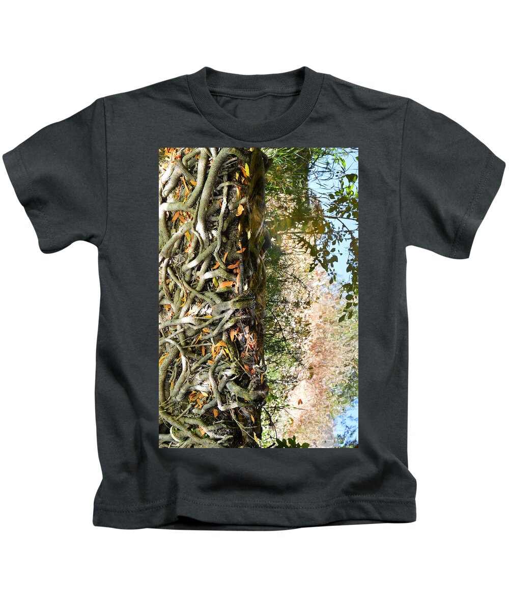 Nature Kids T-Shirt featuring the photograph Mind Bender by Donna Blackhall