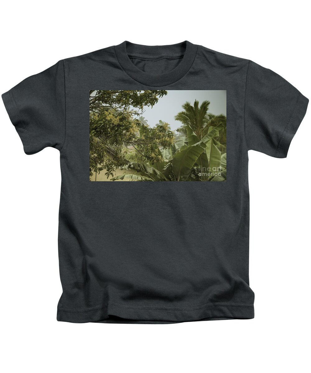 Coco Kids T-Shirt featuring the photograph Monsoon Rains in Sri Lanka by Gina Koch