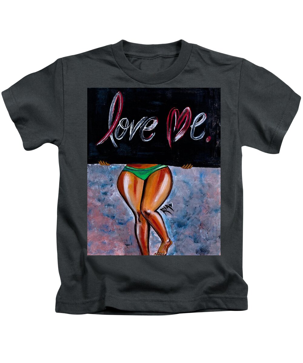Artbyria Kids T-Shirt featuring the photograph More To Love by Artist RiA