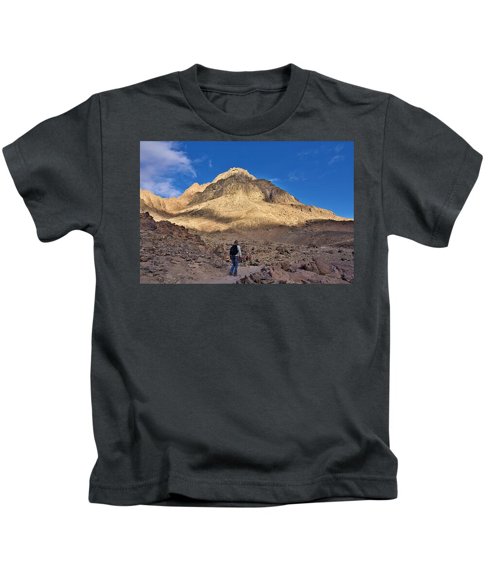 Desert Kids T-Shirt featuring the photograph Mount Sinai by Ivan Slosar
