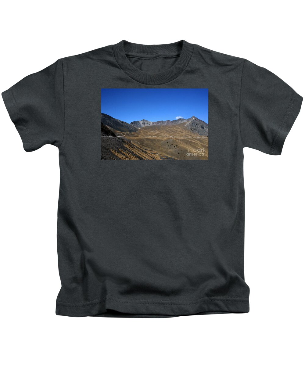 Toluca Kids T-Shirt featuring the photograph Nevado de Toluca Mexico by Francisco Pulido