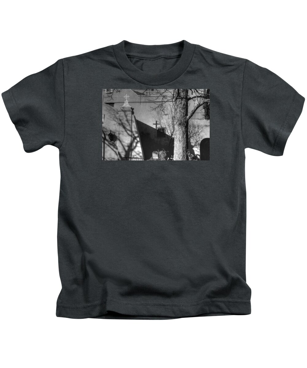 New Mexico Kids T-Shirt featuring the photograph New Mexico Mission by Bill Hamilton