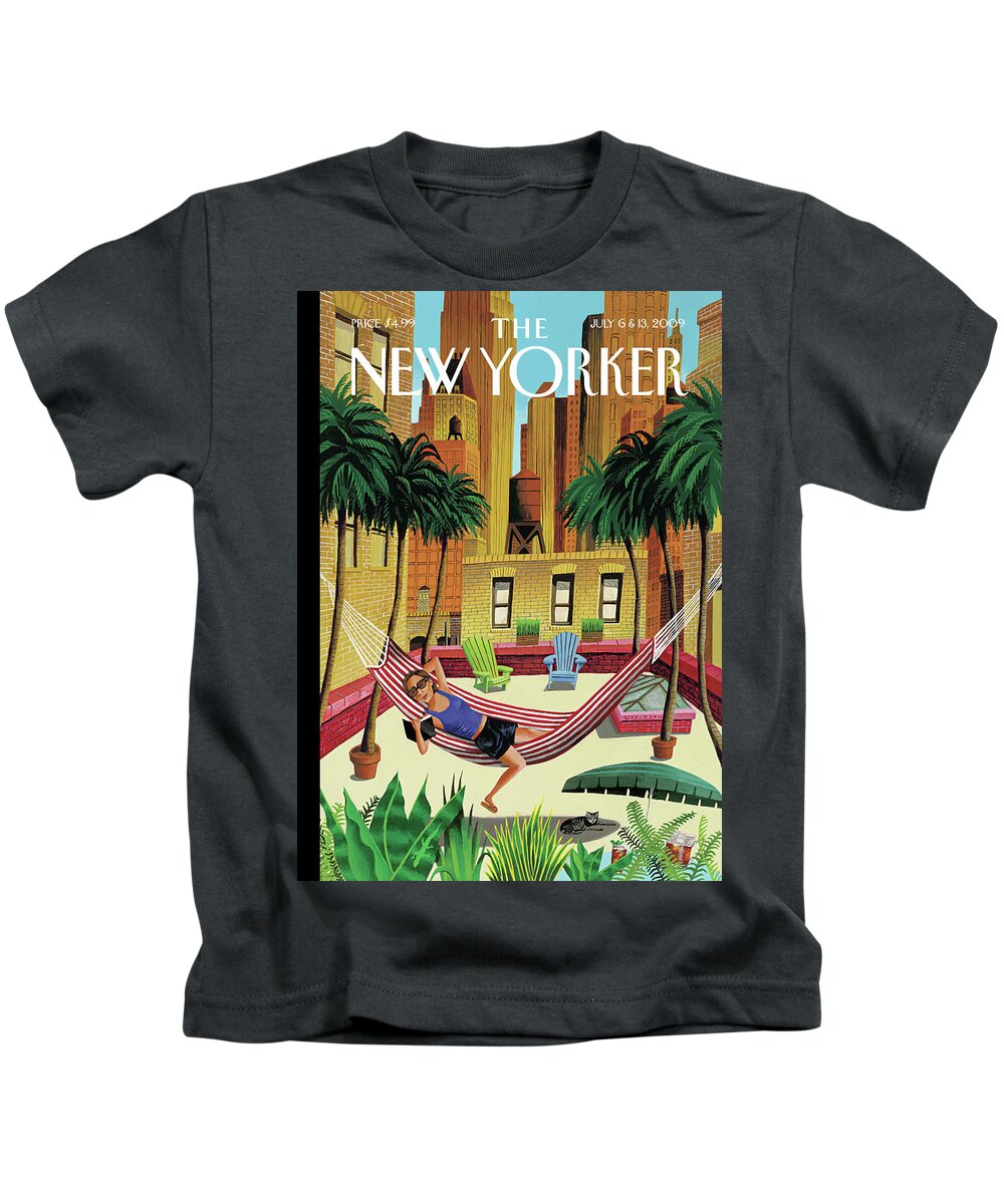 By Mark Ulriksen Kids T-Shirt featuring the painting Sanctuary by Mark Ulriksen