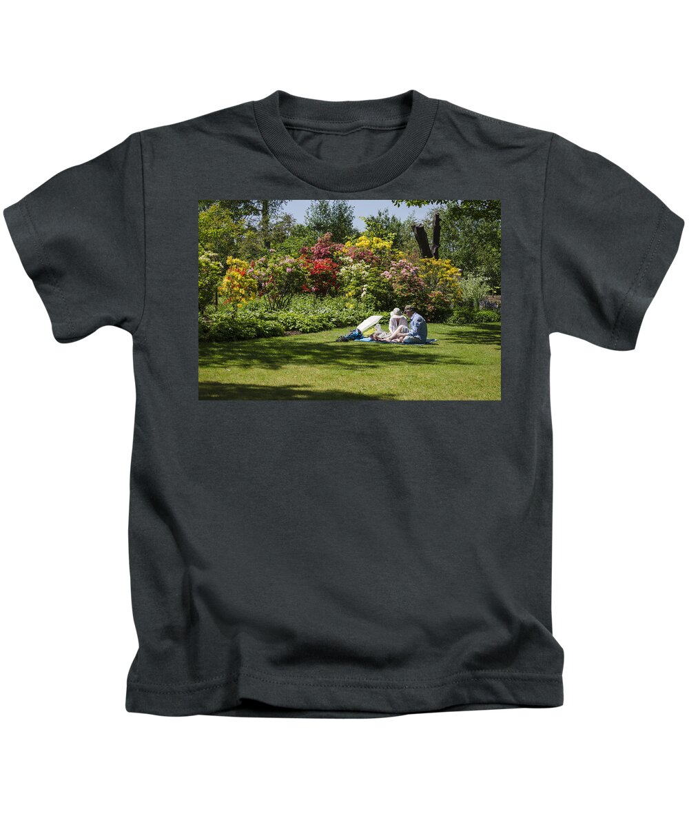 Ness Kids T-Shirt featuring the photograph Summer Picnic by Spikey Mouse Photography