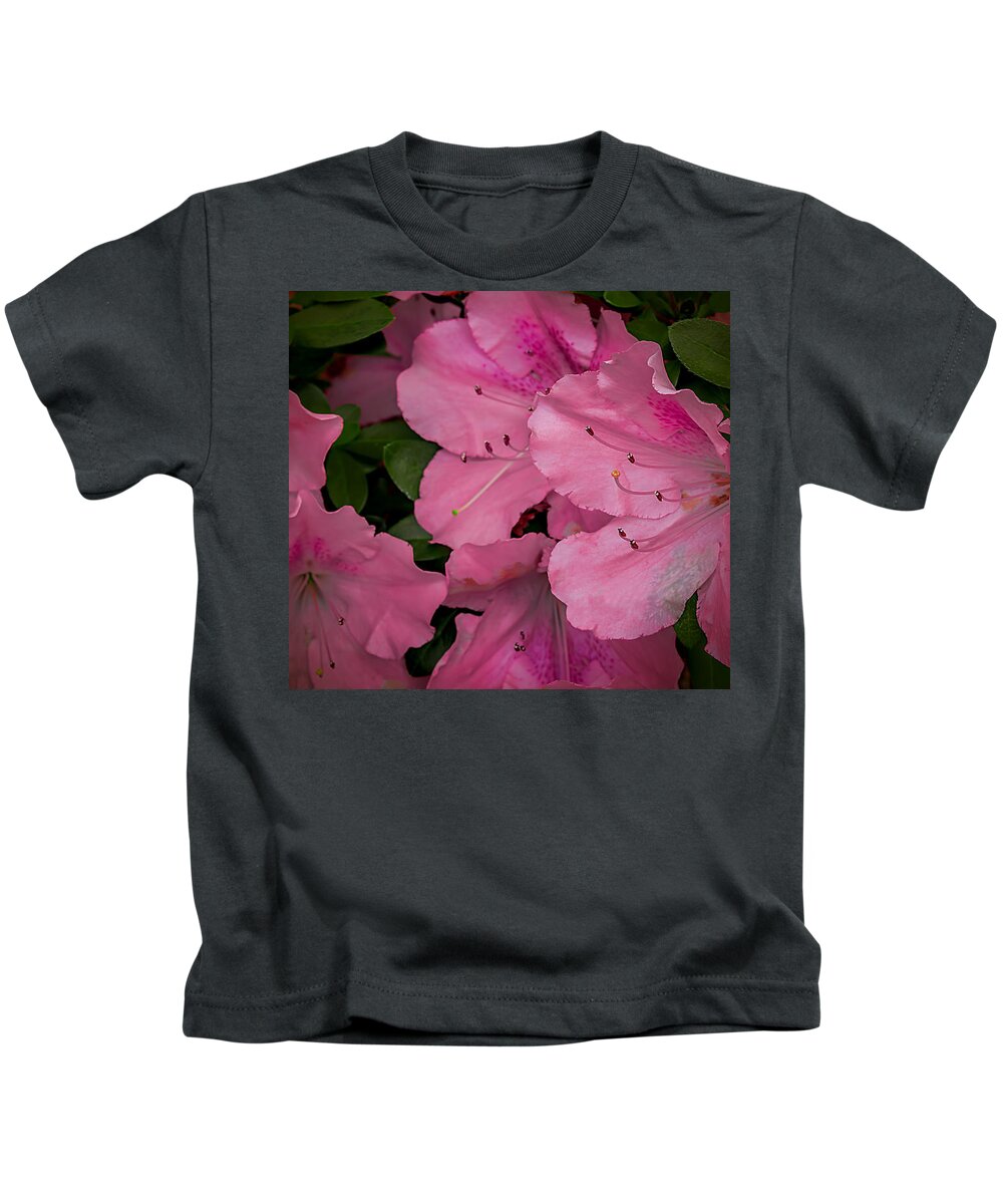 Art Prints Kids T-Shirt featuring the photograph Premium Pink by Dave Bosse