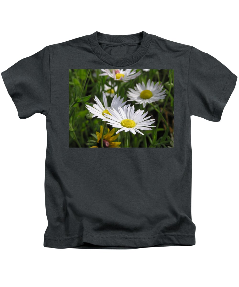 Flower Kids T-Shirt featuring the photograph Pushing Up Daisies by Shannon Story