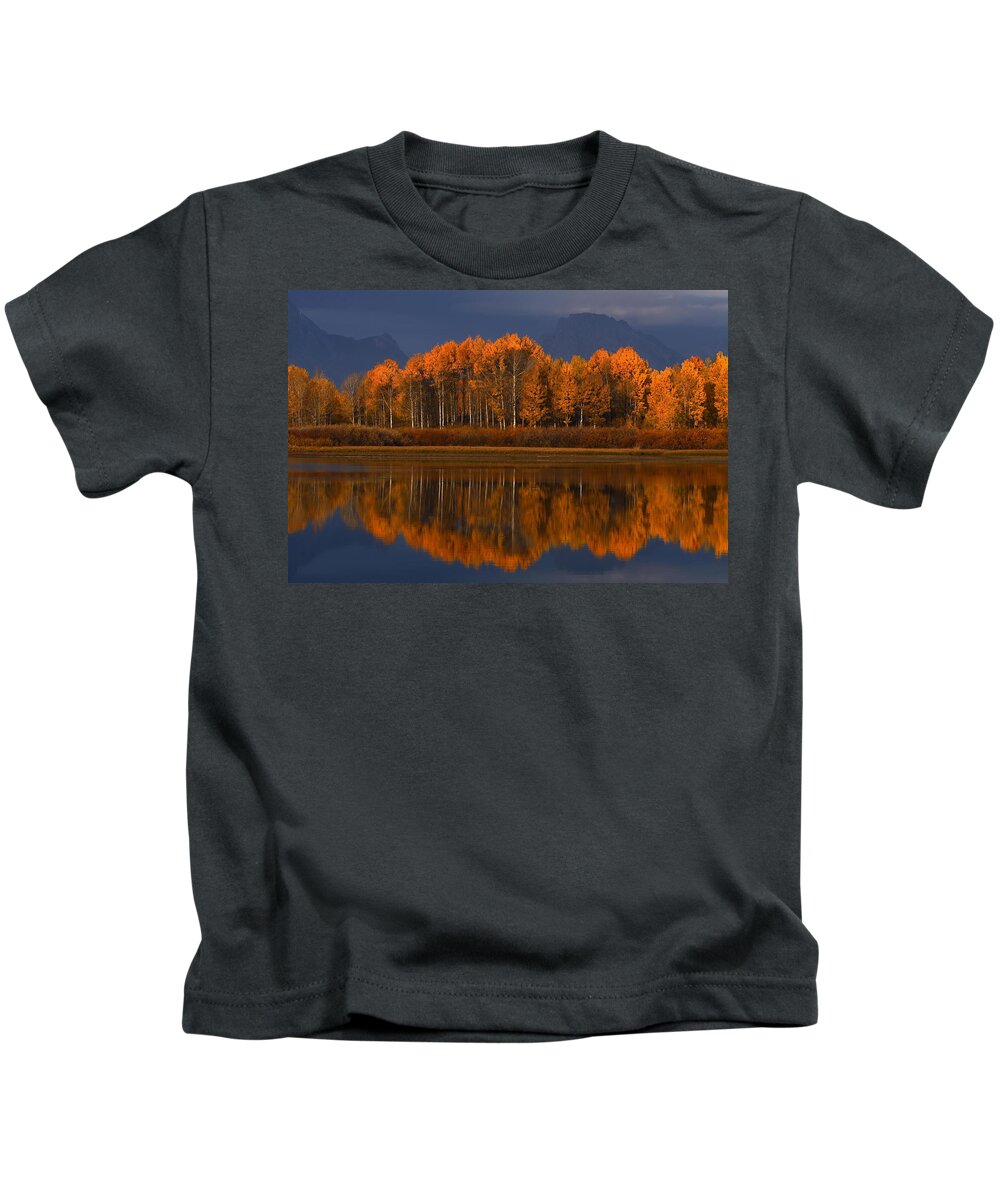 Landscape Kids T-Shirt featuring the photograph Last Sentinels by David Andersen