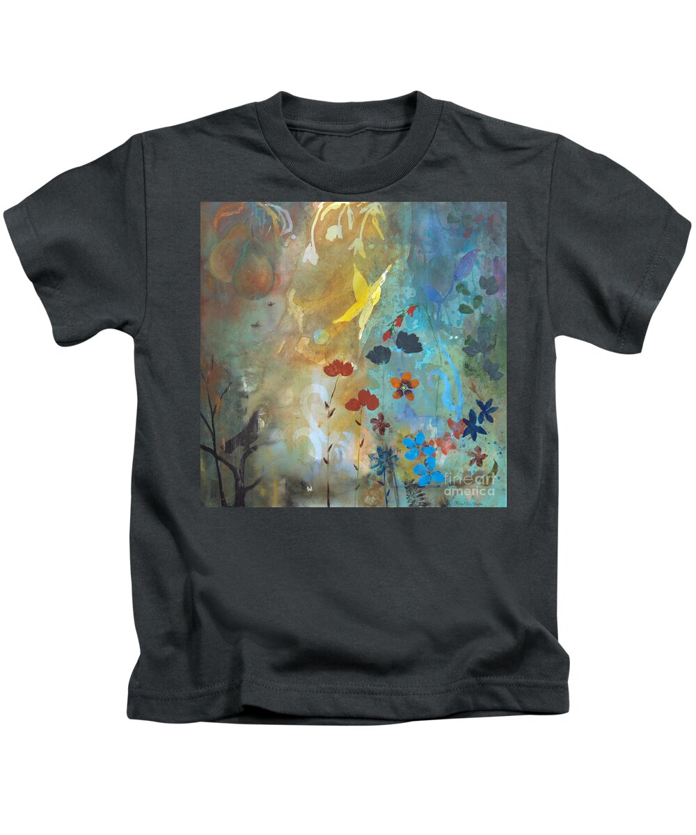 Rejuvenate Kids T-Shirt featuring the painting Rejuvenate by Robin Pedrero