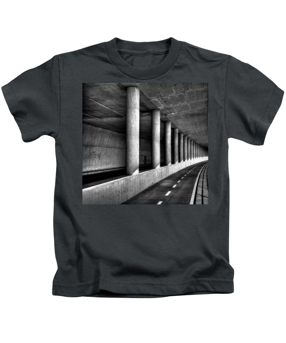  Kids T-Shirt featuring the photograph Road to by Ivan Slosar