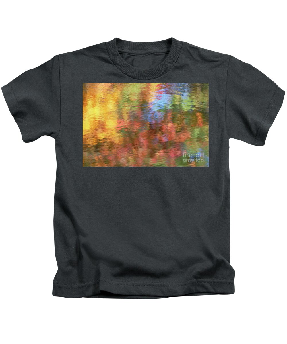 00341760 Kids T-Shirt featuring the photograph Sawkill Creek Hudson River Valley by Yva Momatiuk John Eastcott