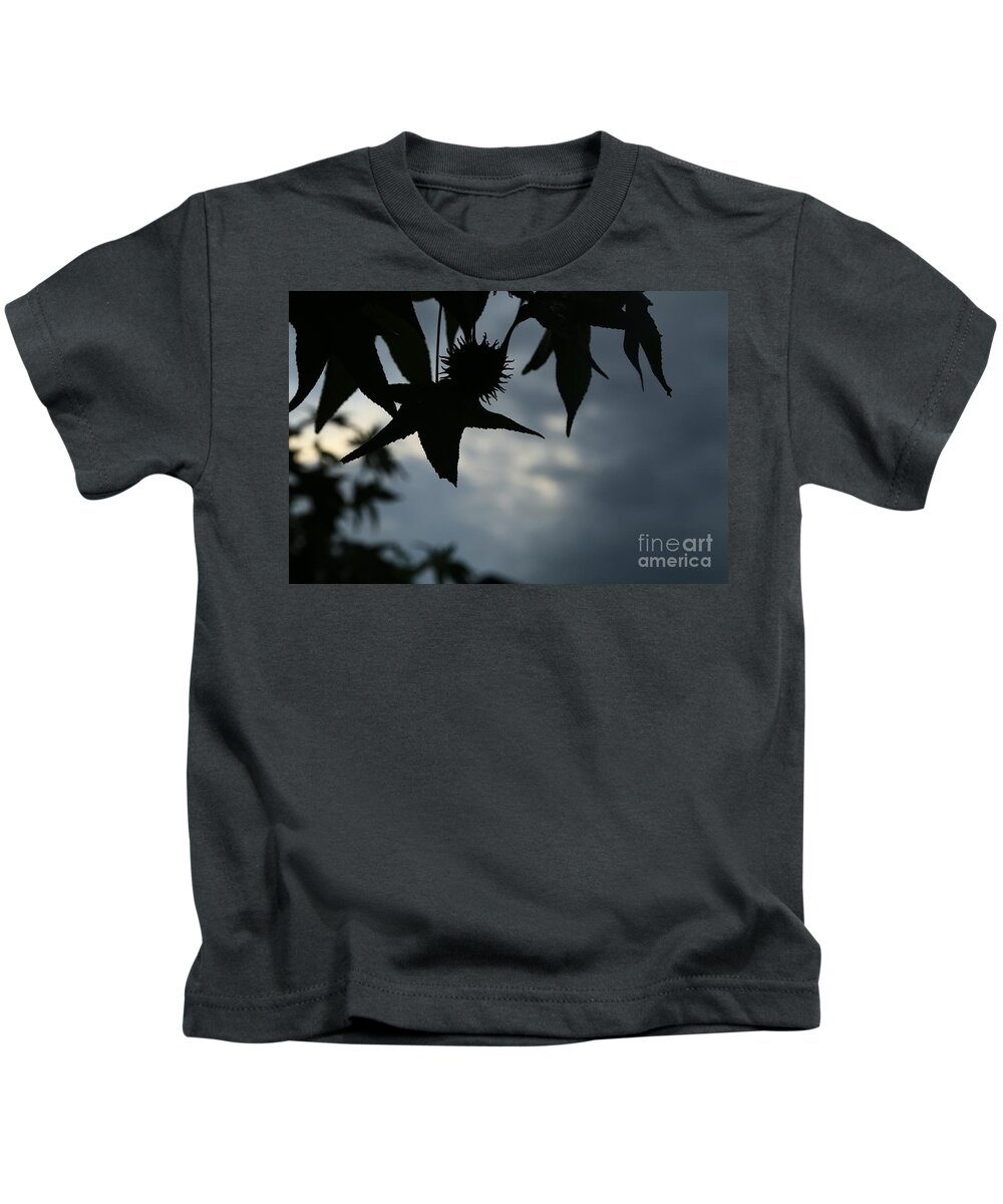 Sihouette Kids T-Shirt featuring the photograph Sihouette by Dwight Cook