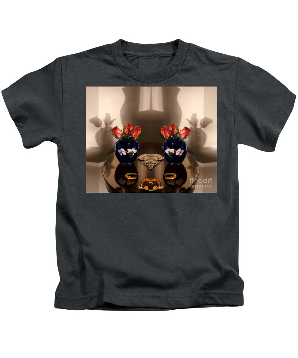 Still Life Kids T-Shirt featuring the photograph Silhouette by Madeline Ellis